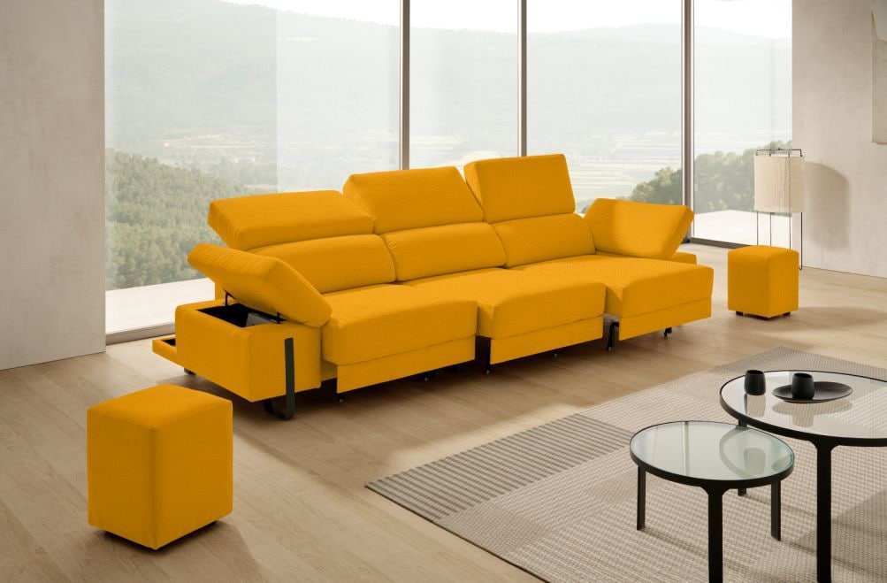 Sofá de tela Freya Plus de Stylekomfort - principal