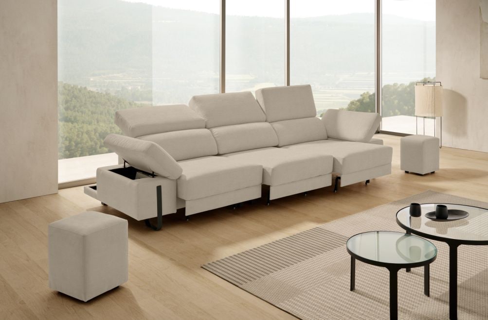 Sofá de tela Freya Plus de Stylekomfort - principal