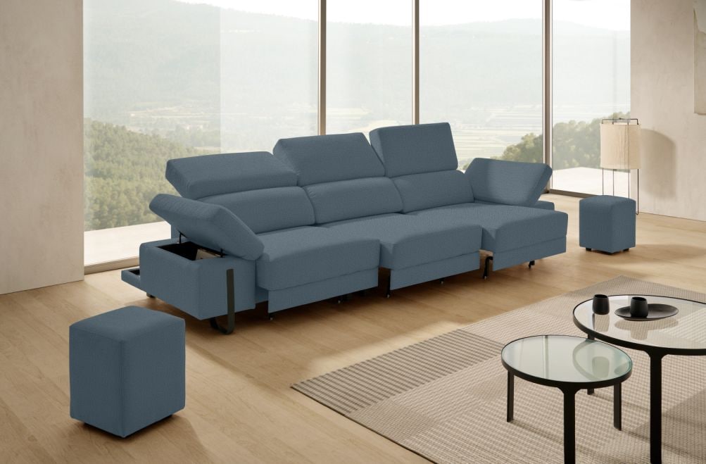 Sofá de tela Freya Plus de Stylekomfort - principal