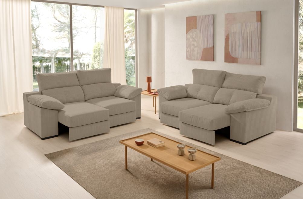 Sofá de tela Onix de Stylekomfort - principal