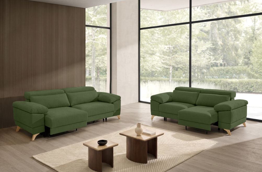 Sofá de tela Volt eléctrico de StyleKomfort - principal