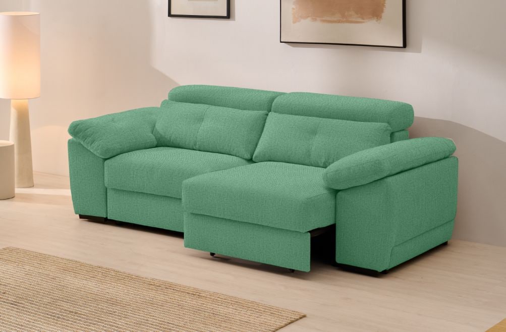 Sofá de tela Crown eléctrico de Stylekomfort - principal