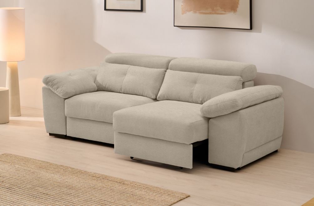 Sofá de tela Crown eléctrico de Stylekomfort - principal