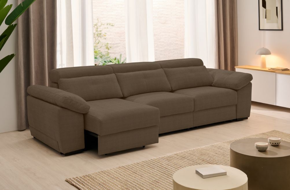 Sofá de tela Crown Plus eléctrico de Stylekomfort - principal