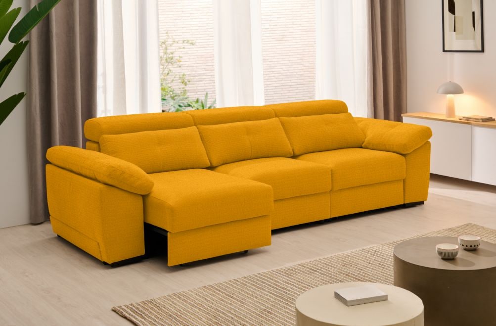 Sofá de tela Crown Plus eléctrico de Stylekomfort - principal