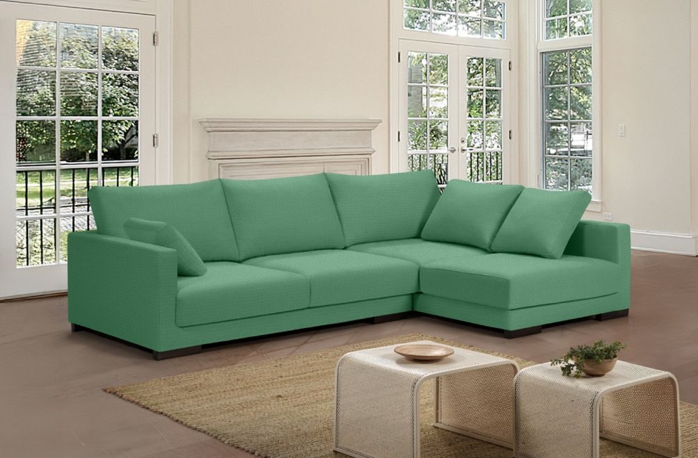 Sofá de tela Seurat de HOME - principal