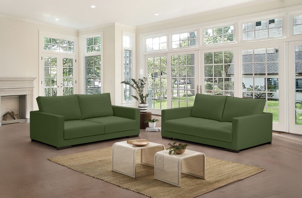 Sofá de tela Seurat de HOME - principal