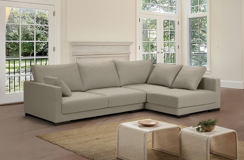 Sofá de tela Seurat de HOME - principal