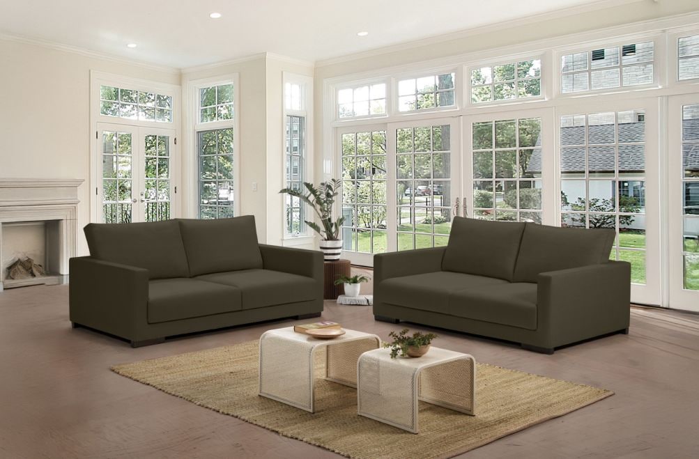 Sofá de tela Seurat de HOME - principal