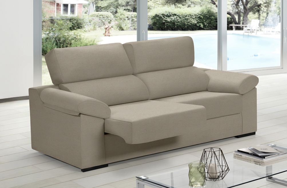 Sofá de tela Onsen de HOME - principal