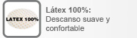 Colchón de látex Pole de Pikolin con Latex 100%