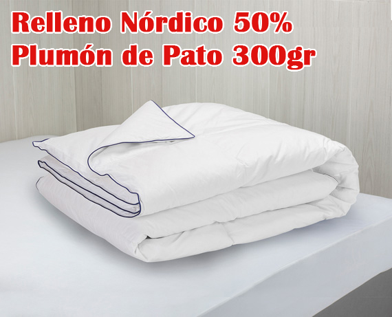 edredon nordico de plumon gramaje 300 edredon nordico de plumon gramaje 300