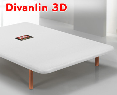 Base tapizada Divanlin Basic 3D de Pikolin