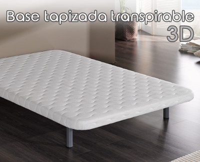 Base Tapizada Tapiflex Decor Marrón Transpirable 150x190, Colchones -  Fundas, Los mejores precios
