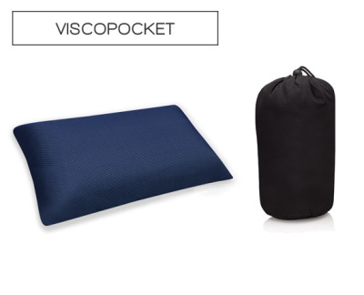 Almohada viscoelástica de viaje ViscoPocket