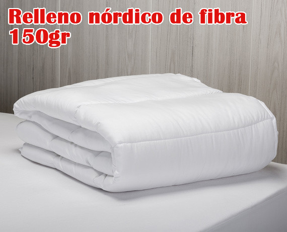Relleno nórdico de fibra 150 gr RF13 de Pikolin Home