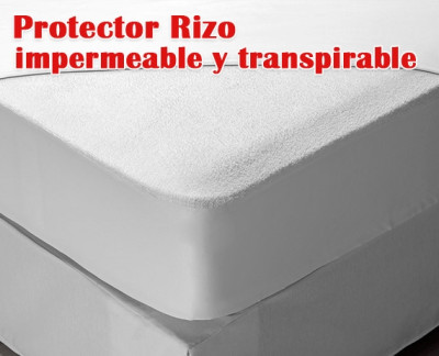 Protector de colchón Rizo 100% algodón PP05 de Pikolin Home