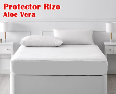 Protector de colchón rizo Aloe Vera impermeable y transpirable PP16 de Pikolin Home
