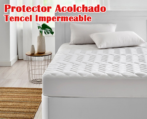 Protector almohada impermeable tencel 50*90