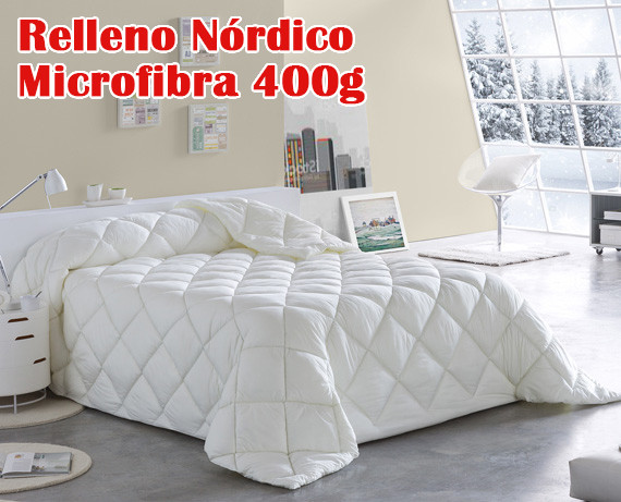 Relleno Nórdico de microfibra 400 g de HOME