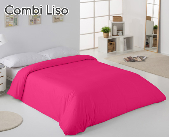 Funda Nórdica Combi Color Liso de HOME
