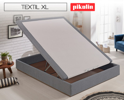 PIKOLIN, canapé abatible de almacenaje Color Gris Glaciar 90x200, Servicio  de Entrega Premium Incluido : : Hogar y cocina