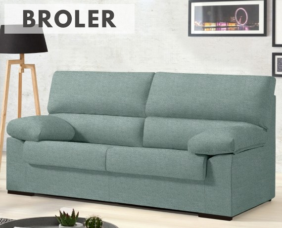 Sofá de tela Broler de HOME - La Tienda HOME