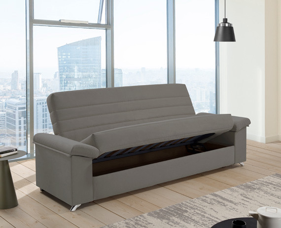 estante Componer Testificar Sofá cama de tela Aero de HOME - La Tienda HOME