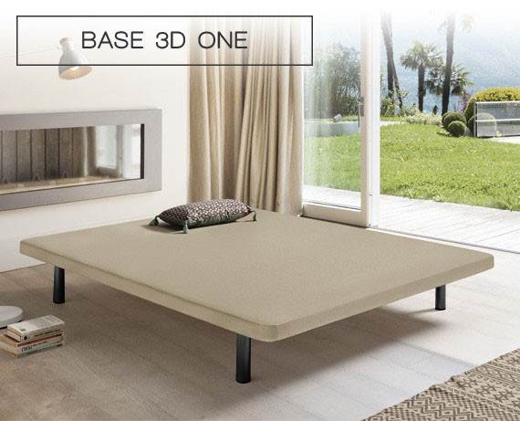Base tapizada 3D One de HOME