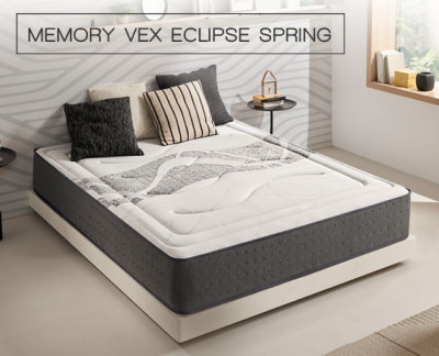 Colchón de muelles ensacados Memory Vex Eclipse Spring