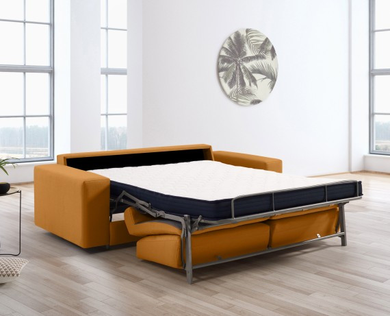 cuenta traición Alegre Sofá cama de apertura italiana de tela Elsa de HOME - La Tienda HOME