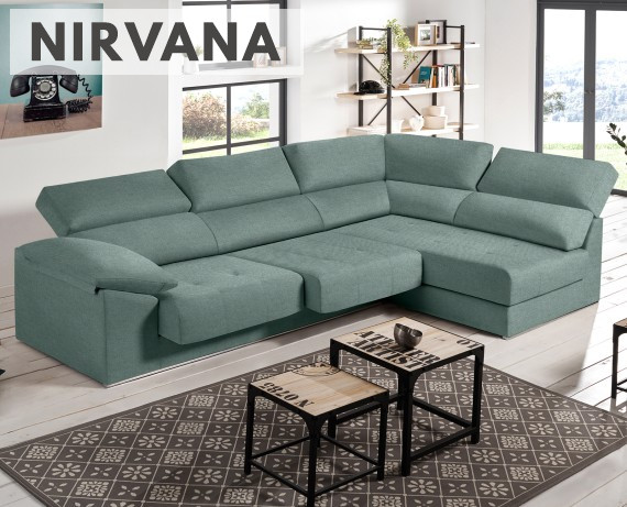 Sofá de tela Nirvana de HOME - La Tienda HOME
