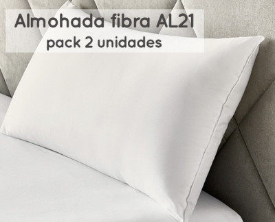 Almohada Fibra 100% Algodón Antiácaros AH01 Essential Pikolín Home