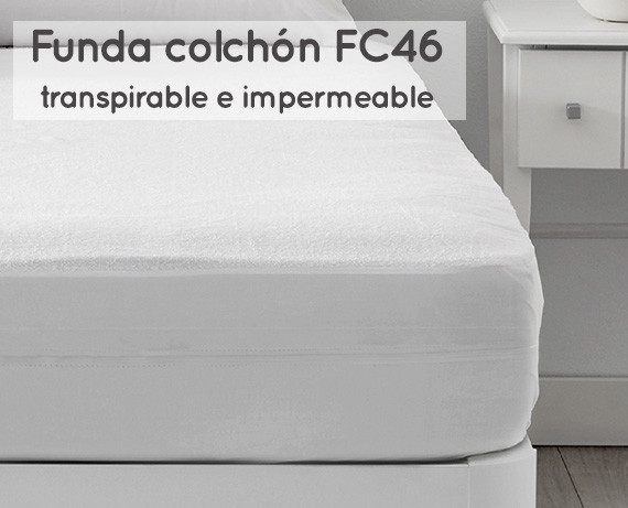 Funda colchón rizo impermeable y antiácaros FC46 de Pikolin Home
