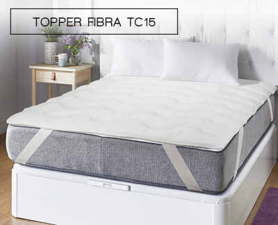 Topper Viscoelástico Confort Plus TC33 5 cm Classic Blanc