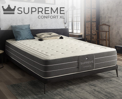 Colchón de muelles ensacados Confort XL Supreme 